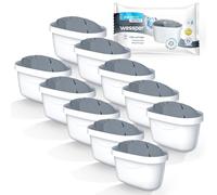 Wessper Cartouche filtrante pour L’eau Dure | Remplacement de Dafi Unimax Aquaphor A5 BRITA Maxtra+ PHILIPS AWP212/10 | pour Réduire Le Chlore et des Métaux Lourds - 10 pièces