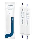 Wessper Cartouche Filtre à Eau Externe pour Réfrigérateurs Samsung LG Daewoo Rangemaster Beko Haier DA29-10105J, HAFEX/EXP, HAFEX EXP 5231JA2010B, 5231JA2010C, USC100, DA2010CB, BL9808 - Lot de 2