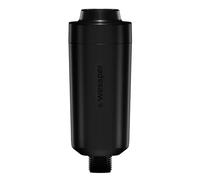 Wessper Filtre à Douche Remplaçable, Long Universel et à Haute Puissance Douche Filtre pour Chaud/Froid Améliore Hygiène (Noir)