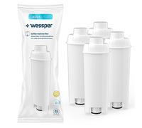 Wessper filtre eau Machine à café, Compatible avec Delonghi - Lot de 4