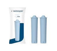 Wessper Filtre pour Machine à Café, Compatible avce Jura 71312-2 pièces | cartouche filtre eau pour machine a cafe, machine à café jura 71312 Blue, GIGA, ENA, Micro, IMPRESSA