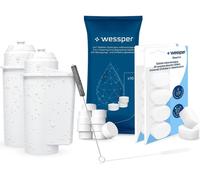 Wessper Kit d'entretien pour Siemens EQ.series Comprimés Bursten Britta Filtre à eau TZ70003