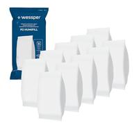 Wessper Lot de 10 Recharges Absorbeur d'Humidité 250g. Sachets Universels Compatibles Tous Modèles. Contre l'Humidité, la Condensation, la Moisissure et les Odeurs. Idéal Salle de Bain, Cave, Armoire