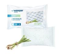 Wessper Lot de 10 recharges pour déshumidificateur d'intérieur Citronnelle 250 g Compatible avec tous les absorbeurs d'humidité Sans électricité Blanc
