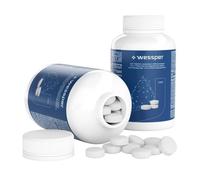 Wessper Pastilles de nettoyage pour machine à café - compatible avec Jura Delonghi Siemens Bosch Krups Melitta 150x