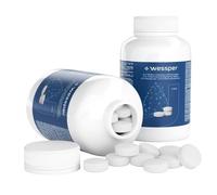 Wessper Pastilles de nettoyage pour machine à café - compatible avec Jura Delonghi Siemens Bosch Krups Melitta 100x