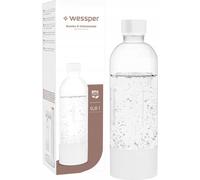 Wessper S1 SodaMaker 0.8L Bouteille à saturation | Bouteille d'eau/de jus de fruits sans BPA | Bouteille d'eau gazeuse à saturation