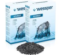 WESSPER Schungite Pierres brutes de shungite Splitt de Carélie/Russie 1 kg