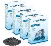 WESSPER Schungite Pierres brutes de shungite Splitt de Carélie/Russie 2 kg