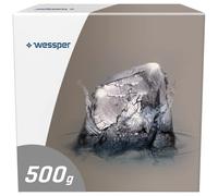 Wessper® Shungite Pierres Puces D'eau - Cristal Noir Brillant Garantie Pierre Rare Authentique Pour La Purification De L'eau, Shungite Eau Et La Guérison Naturelle Chakra Reiki Karelin Russia (500 g)