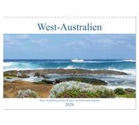 West-Australien (Wandkalender 2026 DIN A3 quer), CALVENDO Monatskalender: Entdecken Sie West-Australien auf der Route von Perth nach Darwin