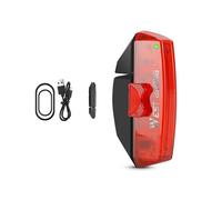 WEST BIKING Feu Arrière de Vélo Intelligent avec Capteur de Freinage COB, Étanche et Rechargeable par USB