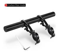 West Biking-Rallonge De Guidon En Carbone Pour Vélo De Route Et Vtt,Poignée Intégrée,Barre D'extension En Aluminium,Support De Téléphone Léger Pour Ordinateur - Type Carbon Fiber Model