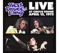 West, Bruce & Laing - Live at Circus Krone, Frankfurt, Germany - April 13, 1973 - Clear Frosted Glass