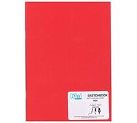 West Carnet à dessin agrafé Mat A3 Rouge