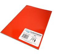 West Carnet à dessin plastifié A4 Rouge