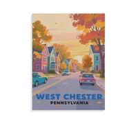 West Chester Pennsylvanie，Puzzle en Papier 1000 Pieces Adultes Enfants Classique Jeu Cadeau（50x70cm）-HM3