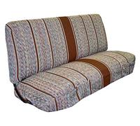 West Coast Auto Housse de siège Universelle « Baja Saddle Blanket » pour Banquette intégrale, Compatible avec Les Pick-ups Ford, Chevrolet, Dodge et Les Pick-ups de Grande Taille (Marron)