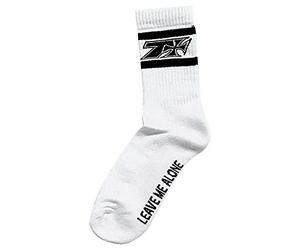 WEST COAST CHOPPERS Chaussettes WCC Kimi Raikkönen Leave Me Alone White-27-31, Blanc., S