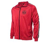 West Coast Choppers Men Track Jacket OG Red, Größe:XL, Farbe:Red