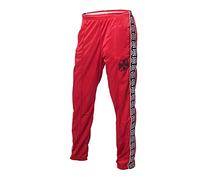 West Coast Choppers Men Track Pants OG Olive Red, Größe:L, Farbe:Red