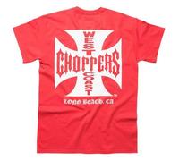 WEST COAST CHOPPERS OG ATX T-shirt pour homme - Rouge - 54 3XL