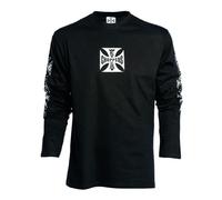WEST COAST CHOPPERS OG Classic T-shirt à Manches longues pour homme - Noir - X-Large XXL