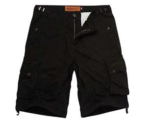West Coast Choppers Short Cargo Caine Indéchirable Homme Short Noir XXL 100% Coton Cargo