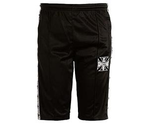 West Coast Choppers Short De Jogging Homme Short noir XXL, 100% Polyester, Slim Fit