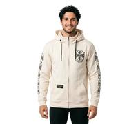 Sweat à Capuche Zippé West Coast Choppers Dominator Beige3XL Beige