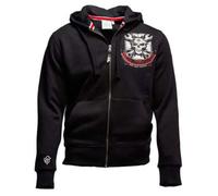 West Coast Choppers Sweat à capuche zippé Mechanic Noir M Homme