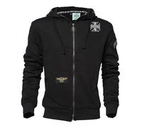 West Coast Choppers Og Classic Panel Full Zip Sweatshirt Noir L Homme