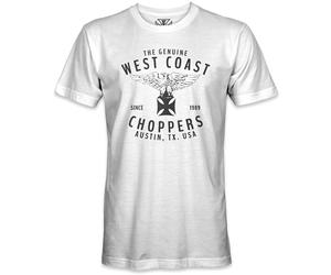 West Coast Choppers T-shirt homme département course Tee White 4XL