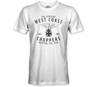 West Coast Choppers T-shirt homme département course Tee White S