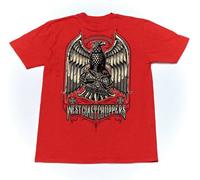West Coast Choppers T-shirt homme Uninvited Outlaws Tee Red S