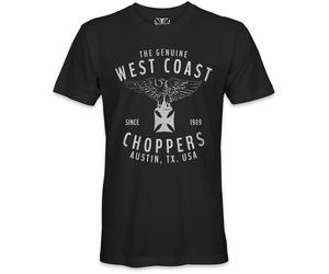 West Coast Choppers T-shirt pour homme Département course Tee Black S