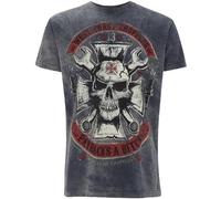 WCC West Coast Choppers T-Shirt Mechanic Blue XXL