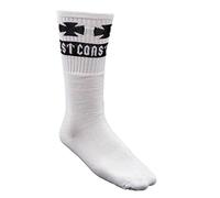 WEST COAST CHOPPERS WCC Chaussettes Tube Blanc - Blanc - S