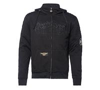 West Coast Choppers WCC Choppers Hoodie Por Vida Kevlar Aramid Fiber by Dupont Zip Black-XL