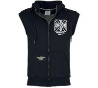 West Coast Choppers WCC OG ATX - Sweat à Capuche Sans Manches Homme Veste noir 3XL