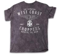 WEST COAST CHOPPERS WCC T-shirt Eagle White, Noir , XXL