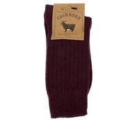 WEST COAST KNITWEAR Cashmere Blend Women's Socks (Bordo)