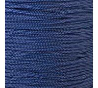 West Coast Paracord Paracorde 425 (3 mm) - 100 % nylon - pour tactique, artisanat, survie, utilisation générale - Bleu nuit - 7,6 m