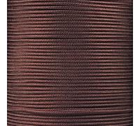 West Coast Paracord Paracorde 425 (3 mm) - 100 % nylon - Pour travaux manuels, survie, usage général (noyer, 3 m)