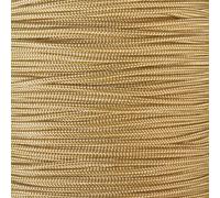West Coast Paracord Paracorde 425 (3 mm) - 100 % nylon - Pour travaux manuels, survie, usage général (or, 15,2 m)