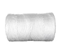 West Coast Paracord Tube de Ficelle en Poly Blanc de 1 000 Pieds - Ficelle d'emballage en polypropylène - Reliure et Mise en Paquet