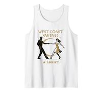 West Coast Swing #Addict - Cadeau Original pour Danseurs Débardeur