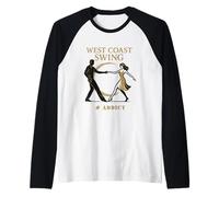 West Coast Swing #Addict Silhouette Couple Danse Manche Raglan