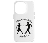 West Coast Swing - Cadeau Original pour Passionnés de Danse Coque pour iPhone 14 Pro
