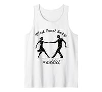 West Coast Swing - Cadeau Original pour Passionnés de Danse Débardeur